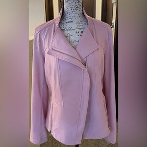 Clara Sun Woo, Liquid Leather™ Signature Jacket - Pink, Medium